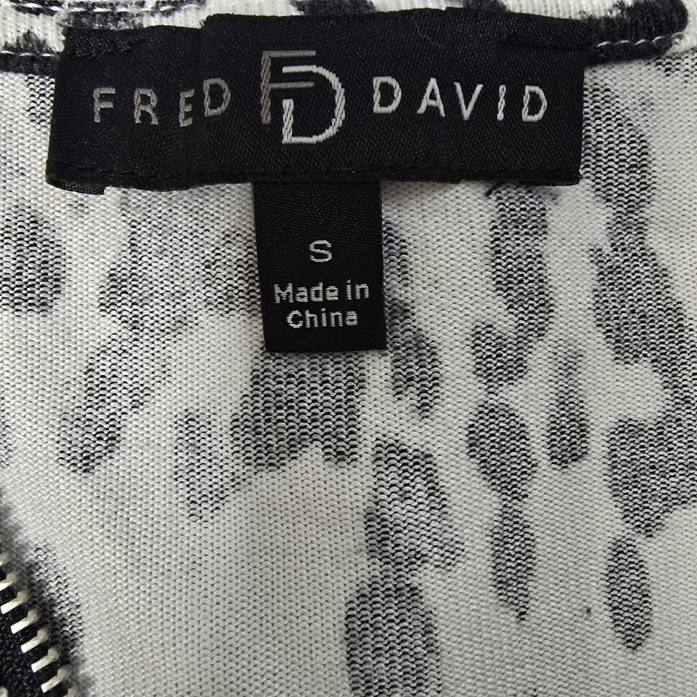 Fred David Leopard Print Pullover - image 3